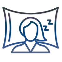 Logo de satisfaction client pour le dispositif anti ronflement et anti apnée du sommeil Z3 Pro de Qontroler™