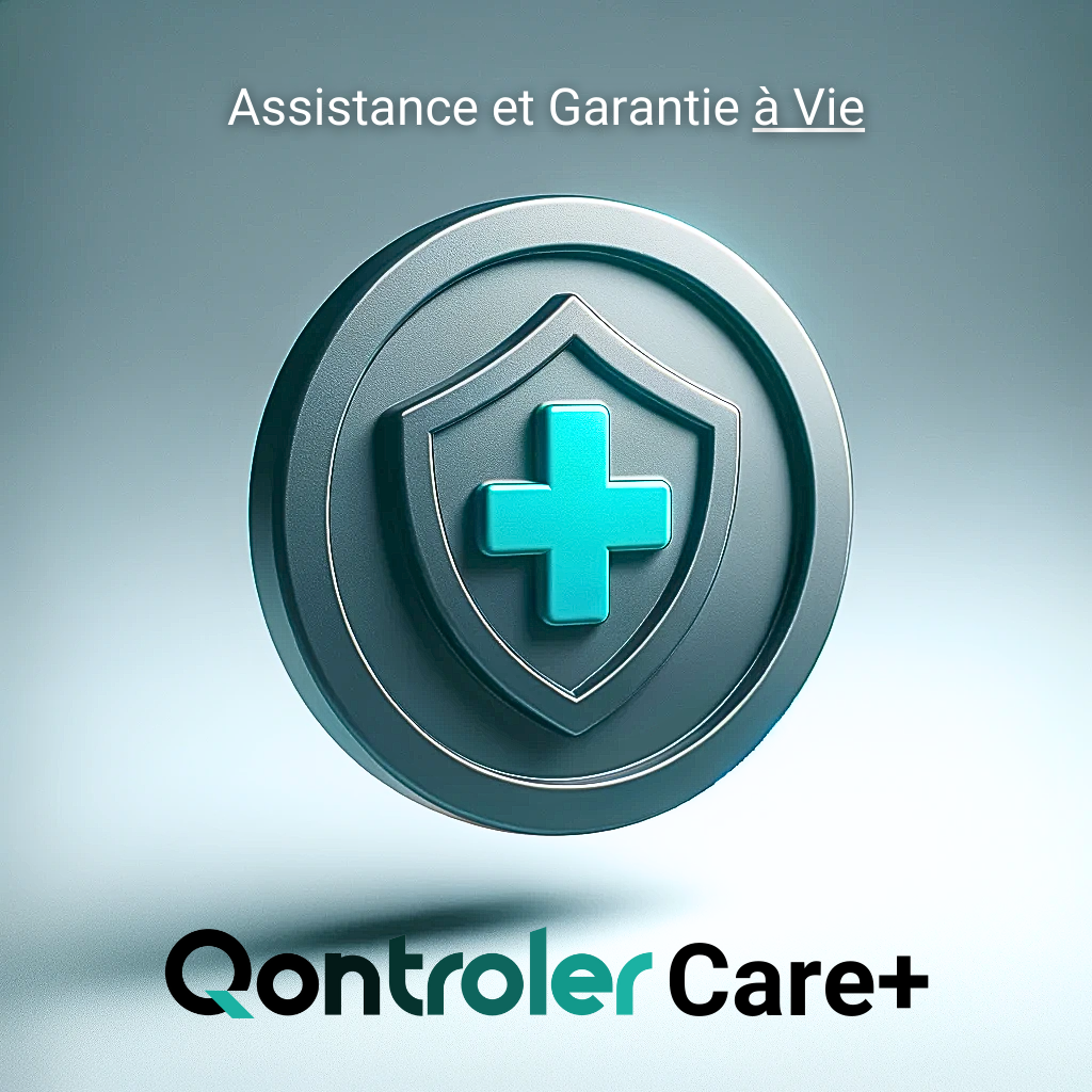 Qontroler Care+ : Garantie et Assistance à Vie (retours et défauts inclus)